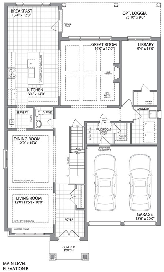 CHURCHILL Main Level