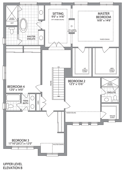 CHURCHILL Upper Level Elev A