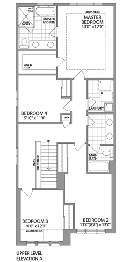 CORONATION Upper Level Elev A