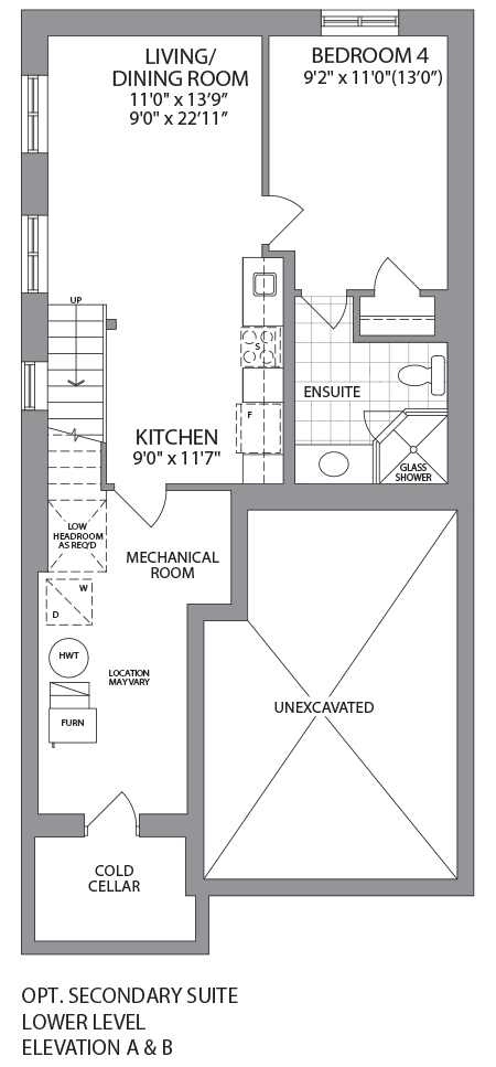 DOON Optional Lower Level