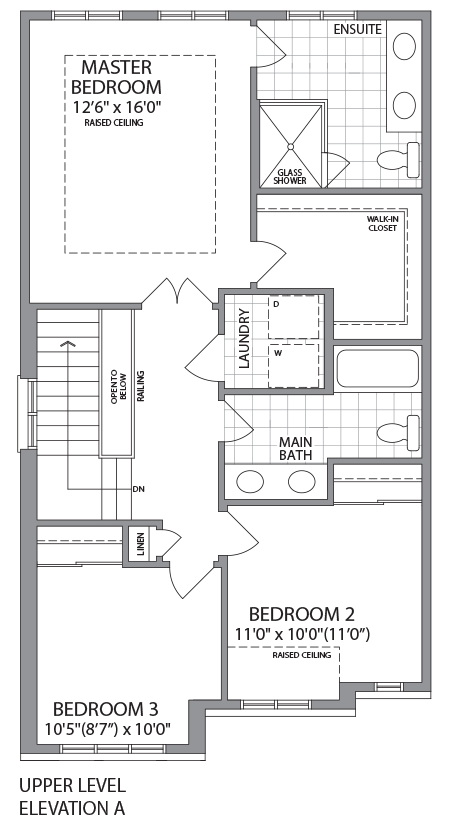 DOON Upper Level Elev A