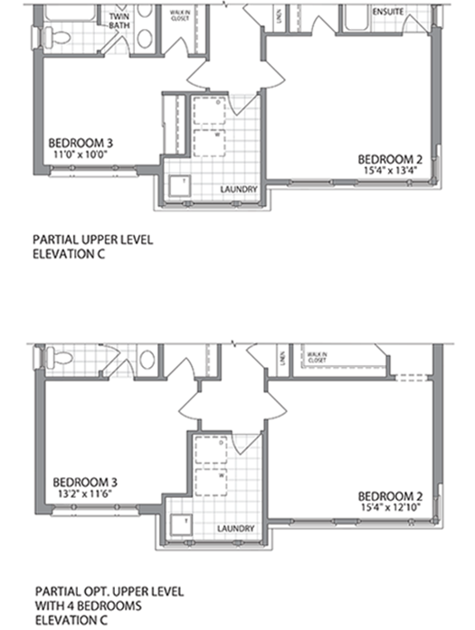 HILLCREST Upper Level Elev B