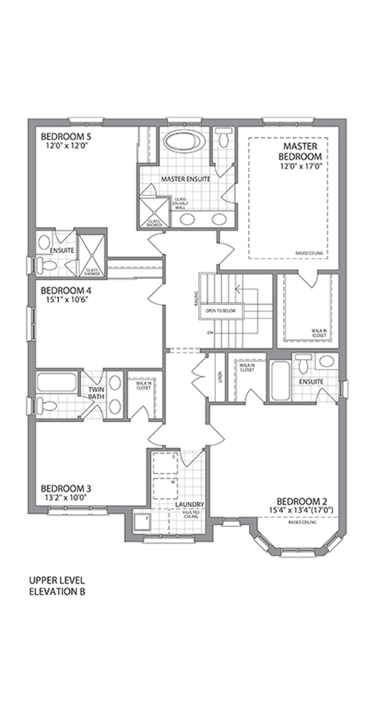 HILLCREST Upper Level Elev A