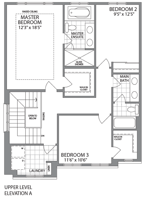 HURON Upper Level Elev B