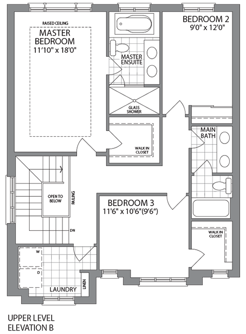 HURON Upper Level Elev B