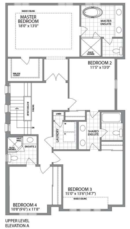 ROSEVILLE Upper Level Elev B